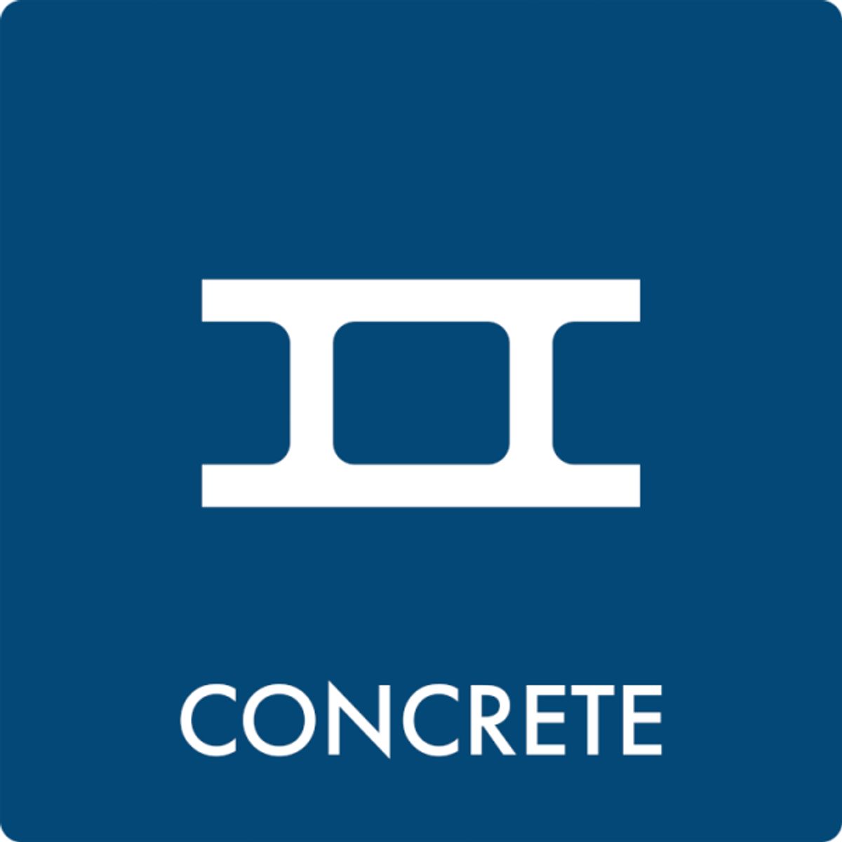 Affaldsskilt Concrete