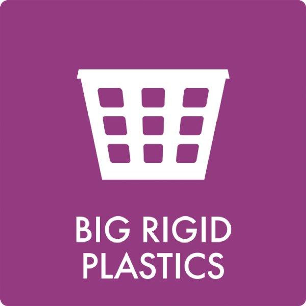 Affaldsskilt Rigid plastics