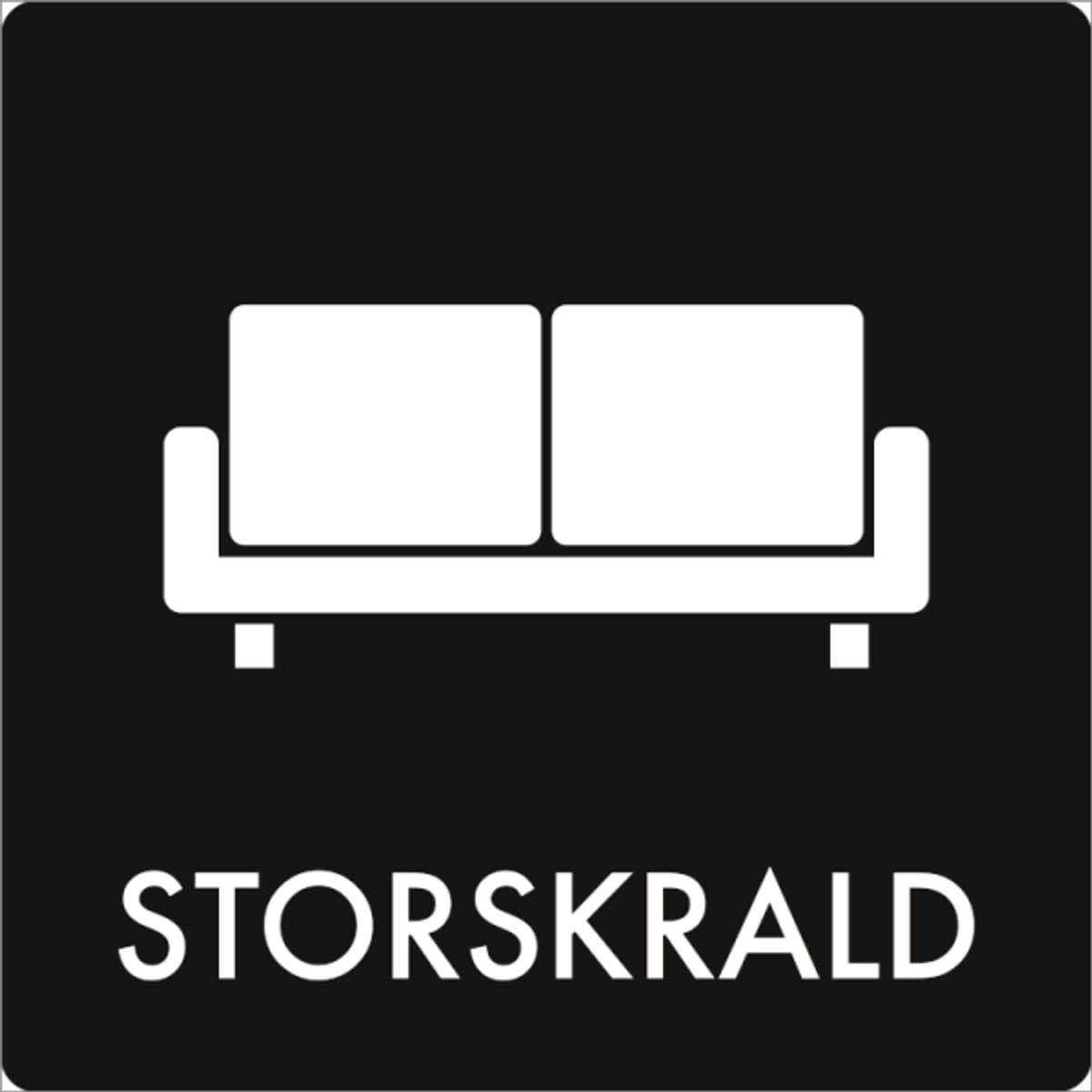 Affaldsskilt Storskrald