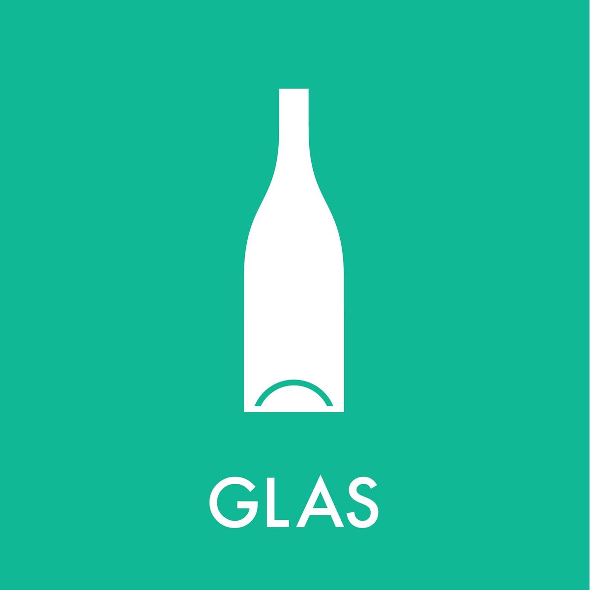 Affaldssortering - Glas