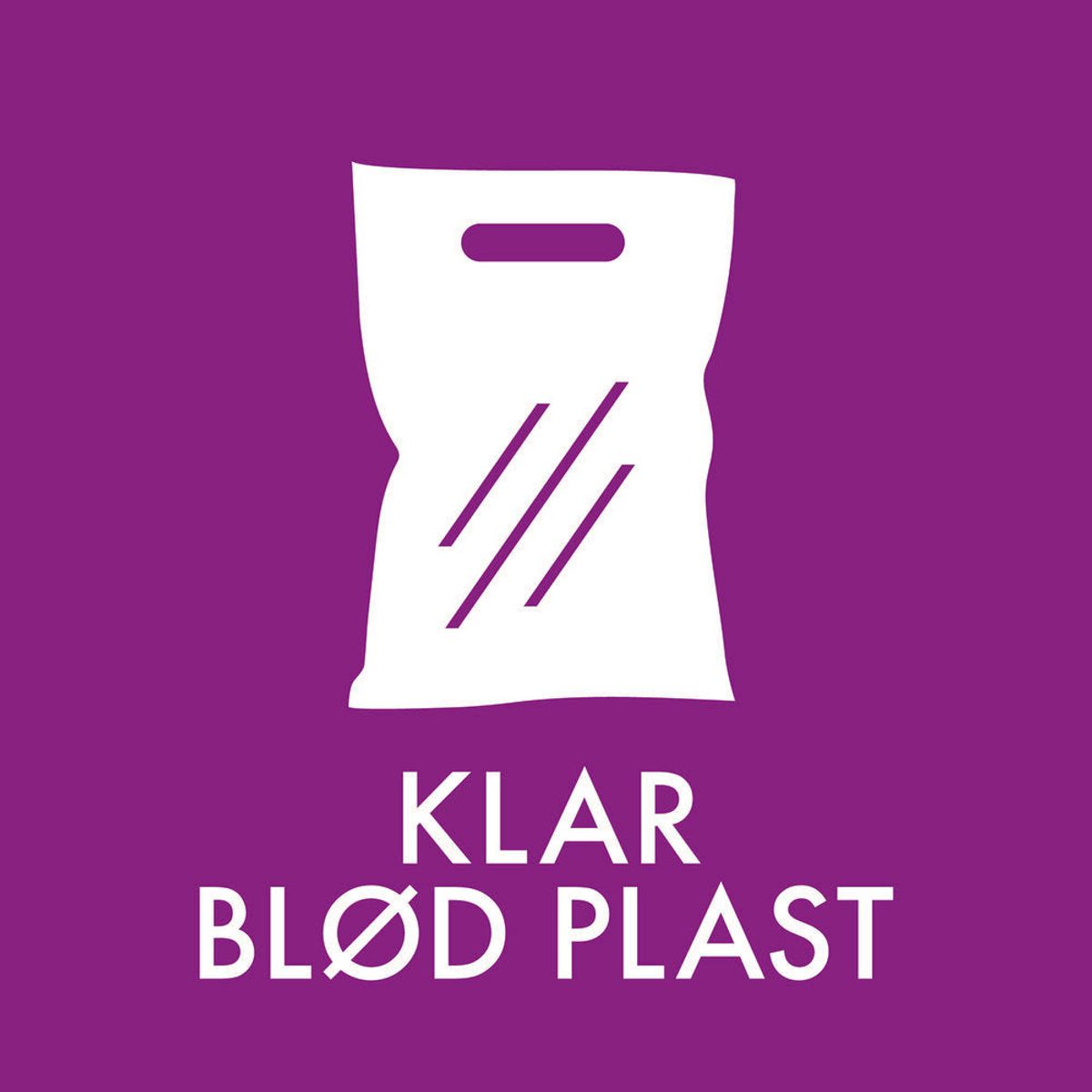 Affaldssortering - Klar Blød Plast