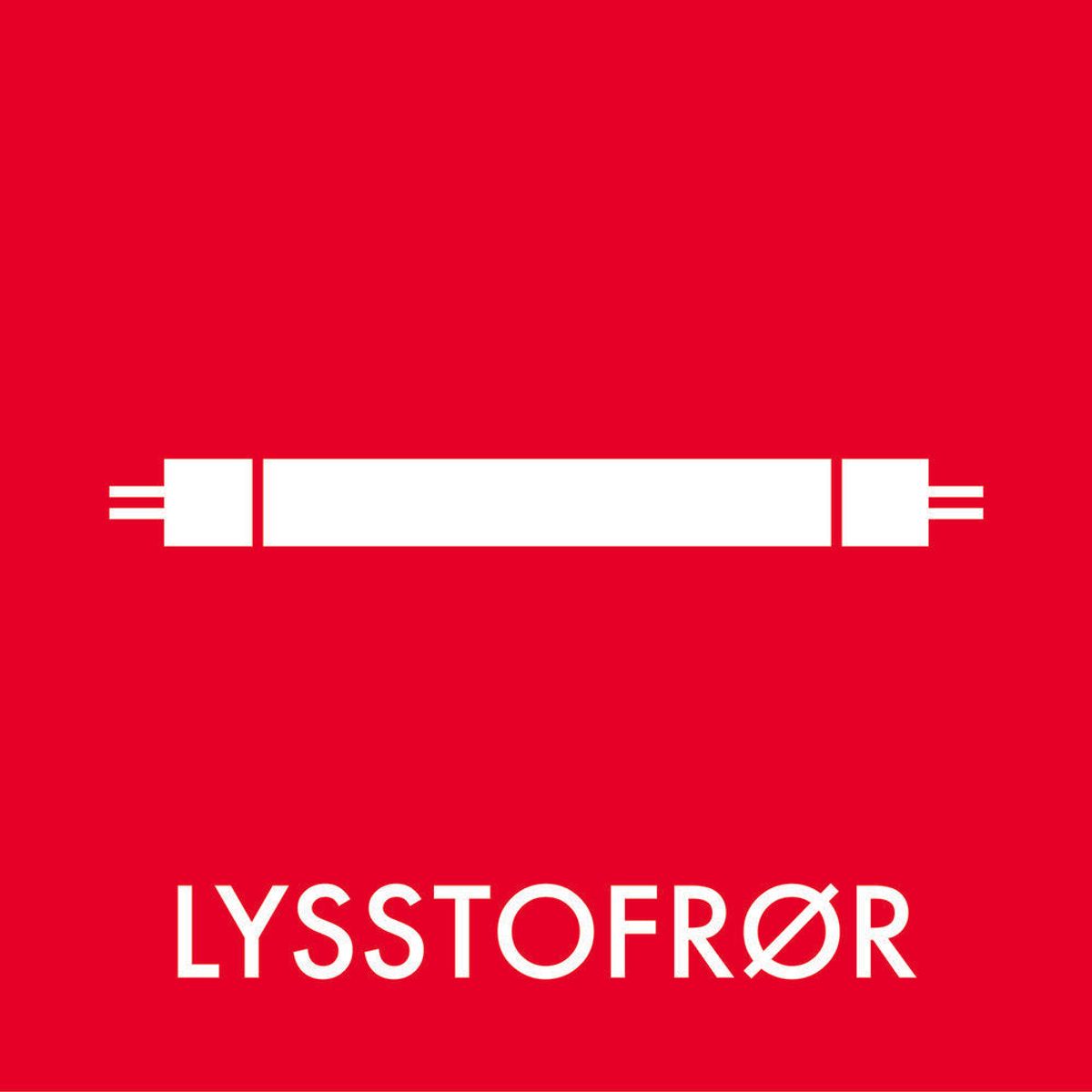 Affaldssortering - Lysstofrør