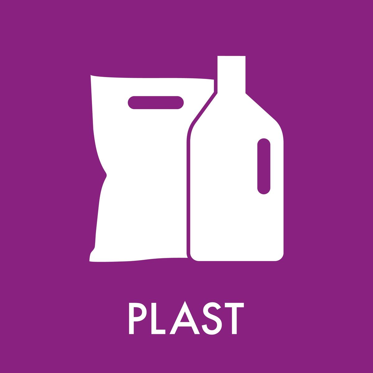 Affaldssortering - Plast