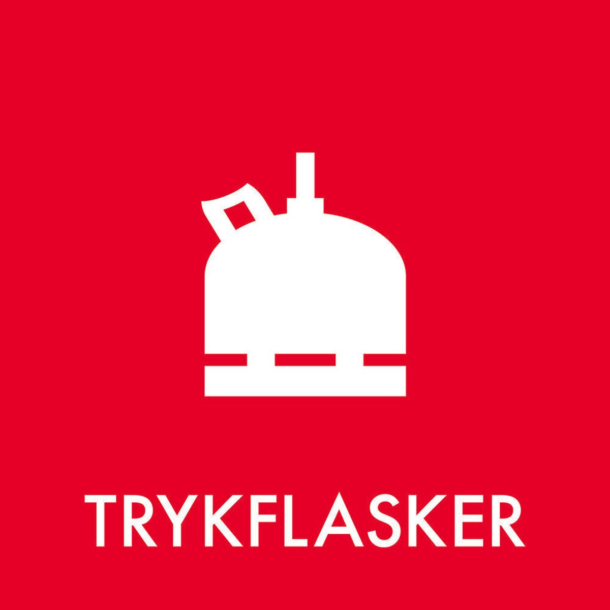 Affaldssortering - Trykflasker