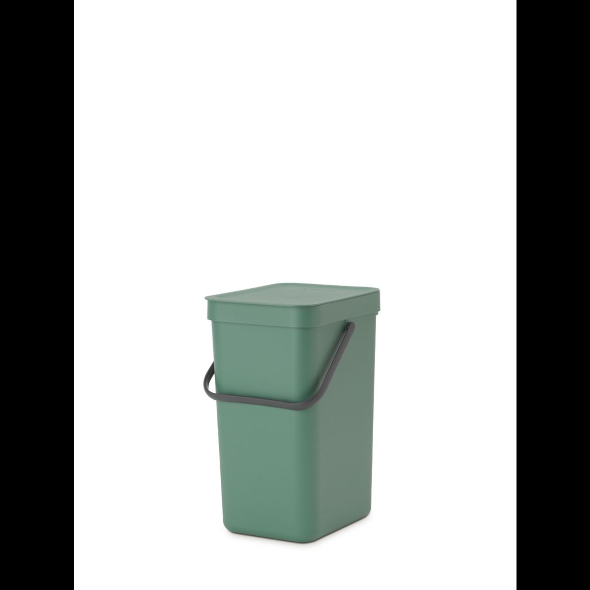 Affaldsspand m/låg sorteringskoncept 12 liter-Fir Green