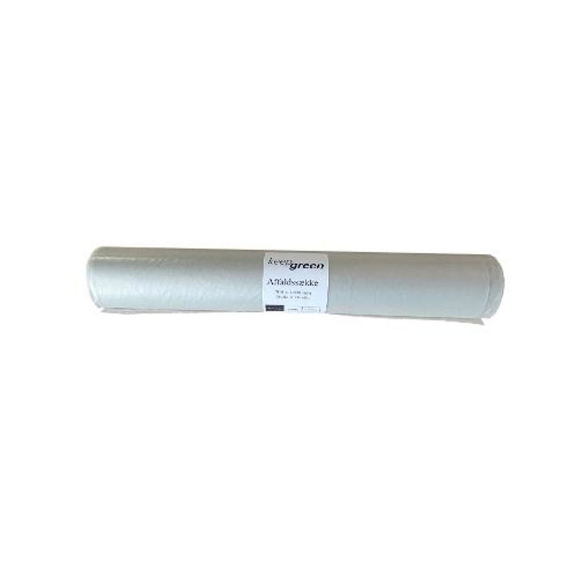 Affaldssæk 70x110 cm 100 Liter Klar 45 my Ldpe 10 stk