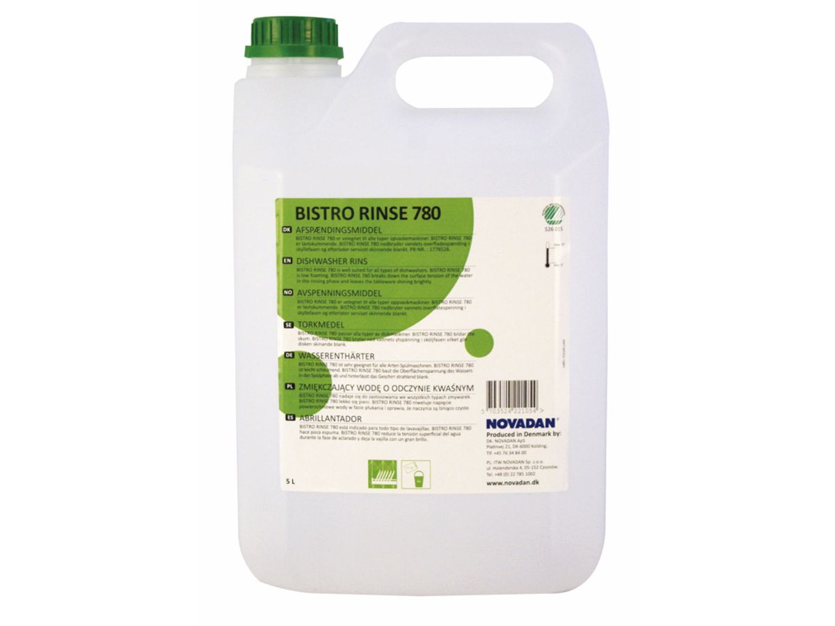 Afspændingsmiddel Bistro Rinse 780 5 Liter