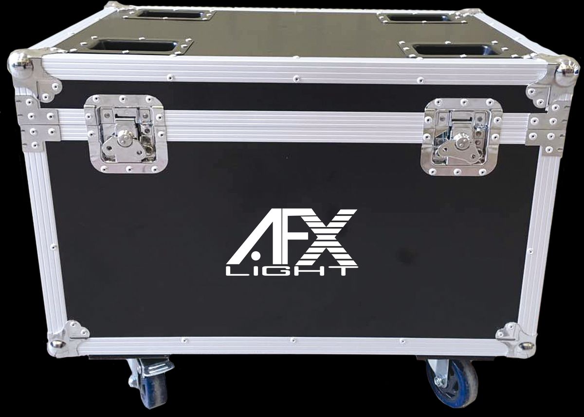 AFX Flightcase til 6 x W15 LED lamper