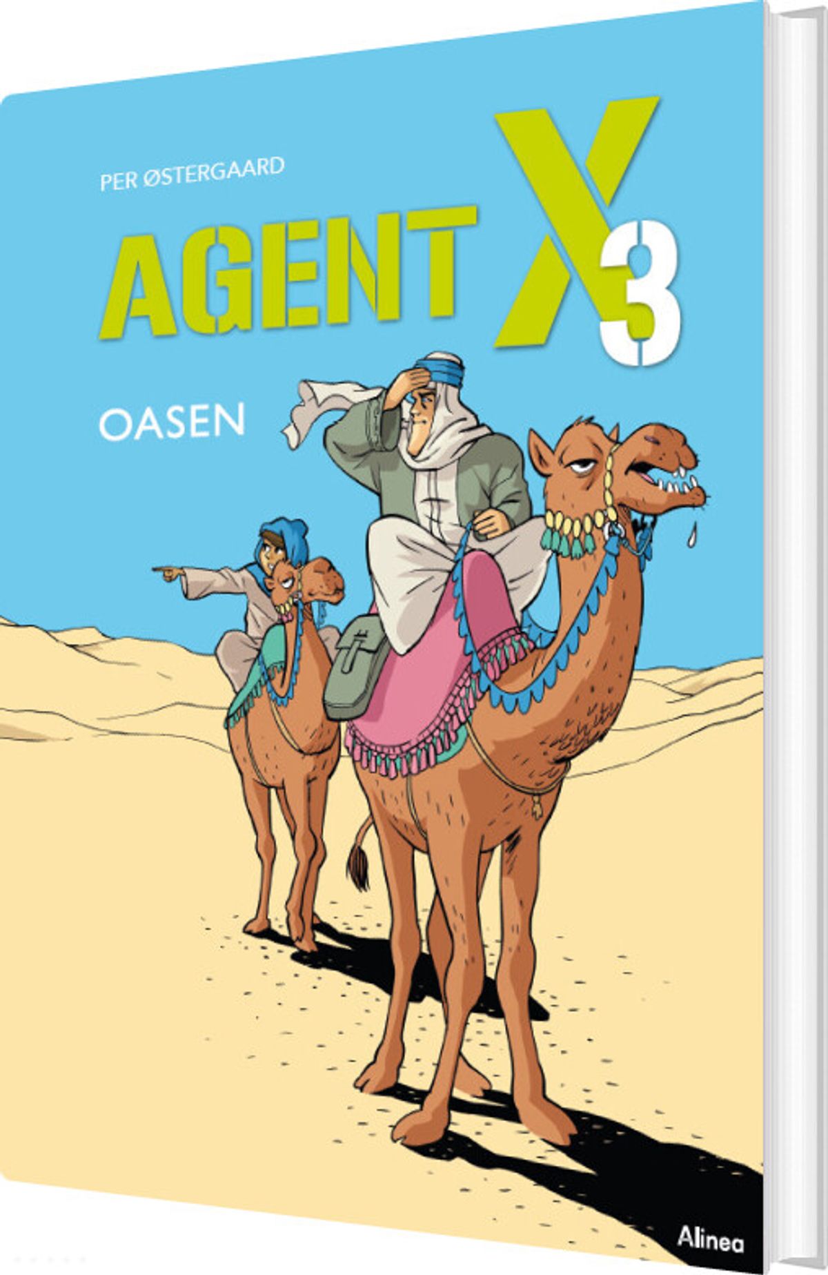 Agent X3, Oasen, Blå Læseklub - Per østergaard - Bog