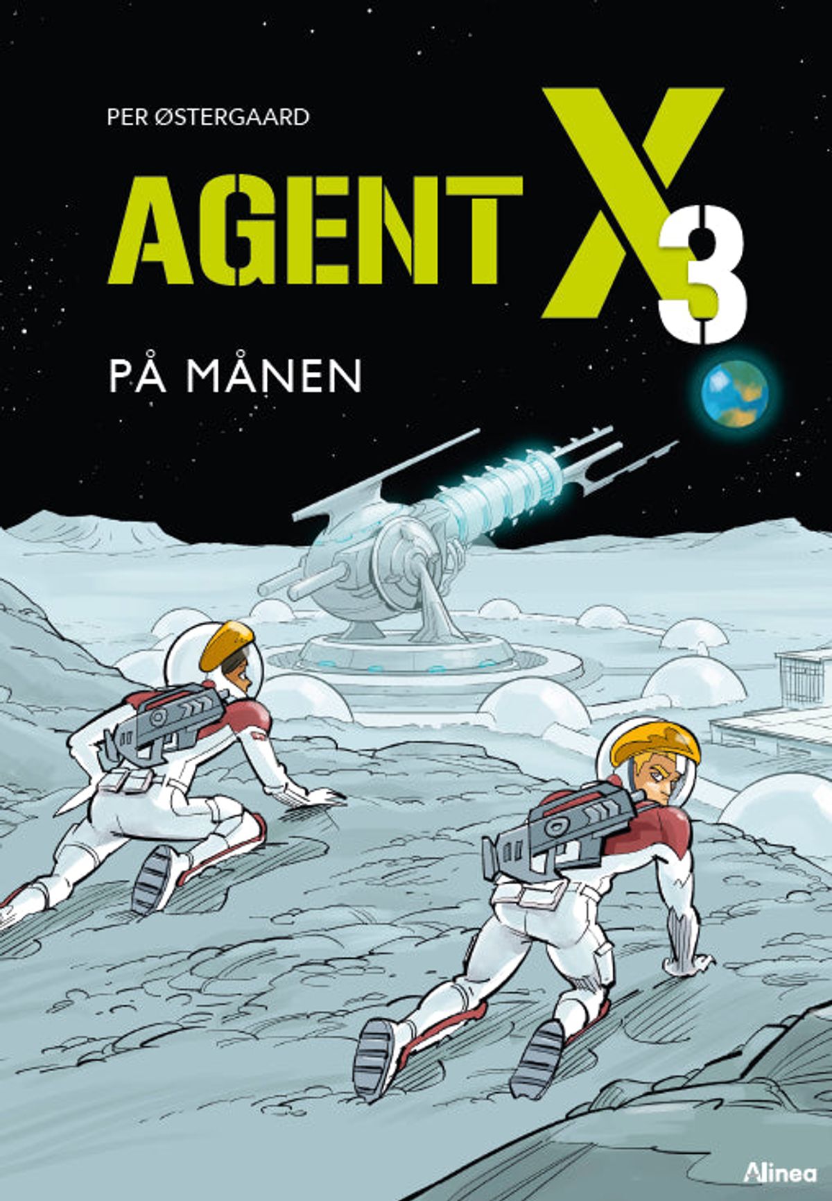 Agent X3 - På månen, Blå Læseklub