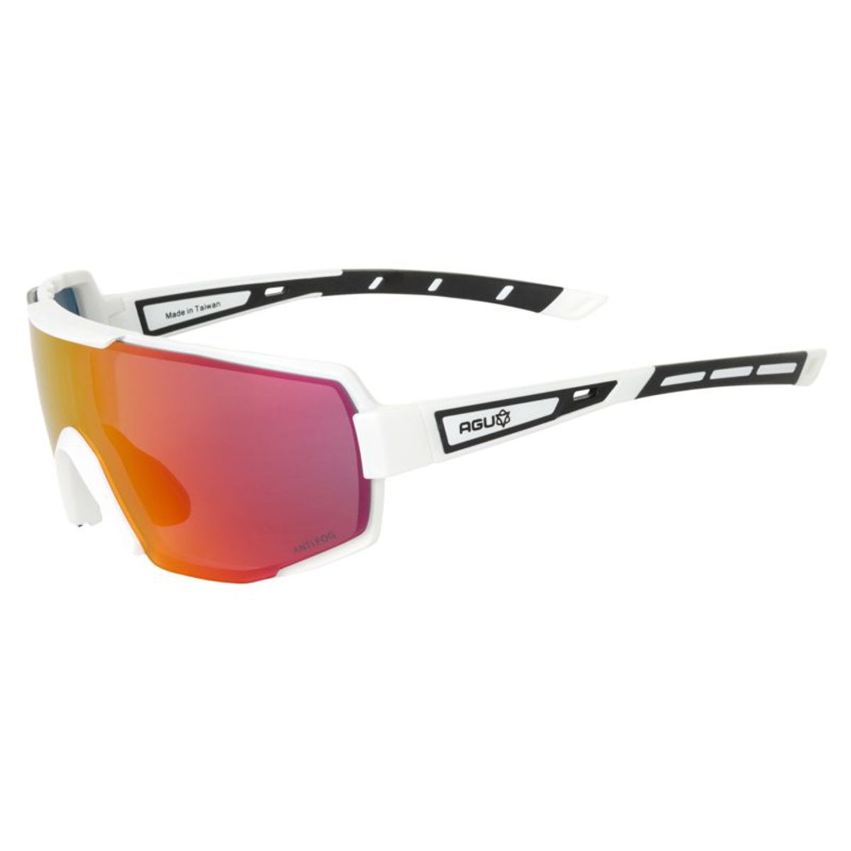 AGU Bold Anti Fog - Sports- og cykelbrille - Hvid