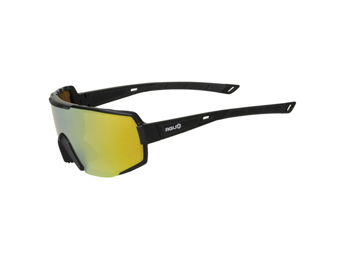 AGU Bold Anti Fog - Sports- og Cykelbrille - Sort/Guld