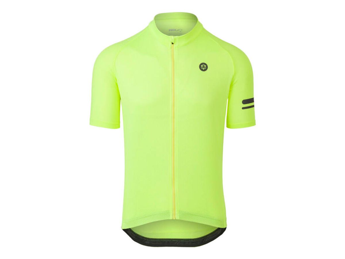 AGU Core Essential - Cykeltrøje - K/Æ - Gul - Str. 3XL