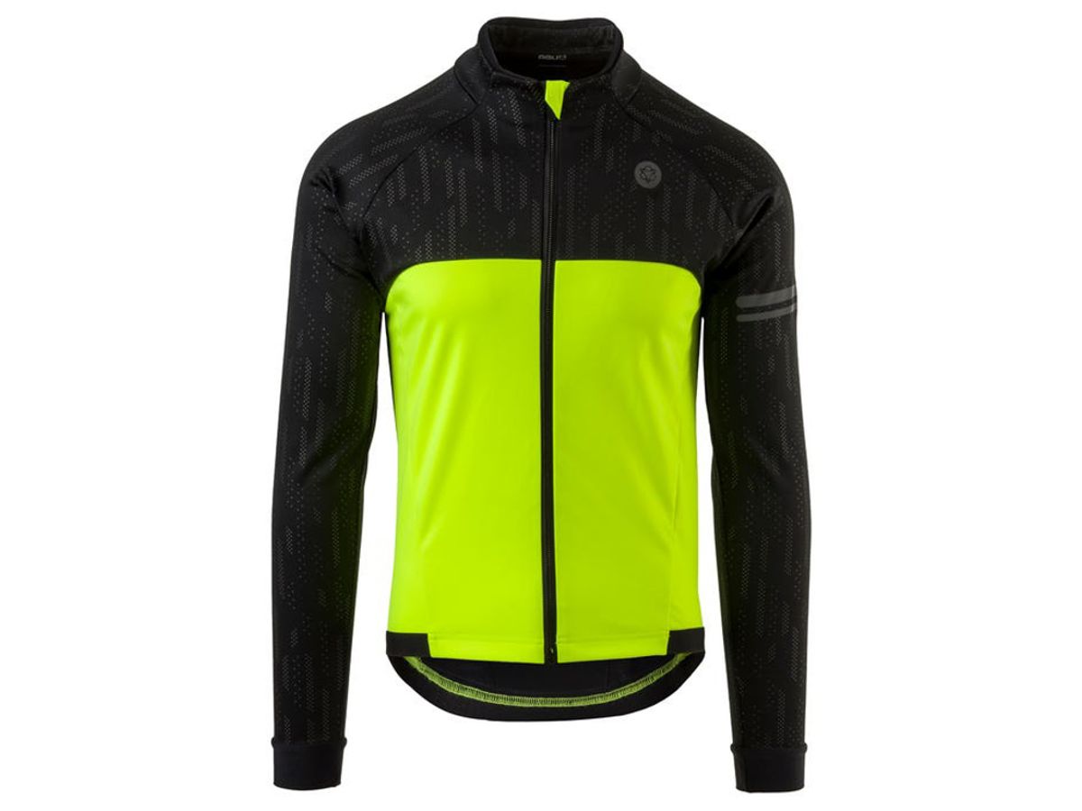 AGU Cykeljakke - Winter - Essential - HI-VIS - Sort/Gul - Str. L