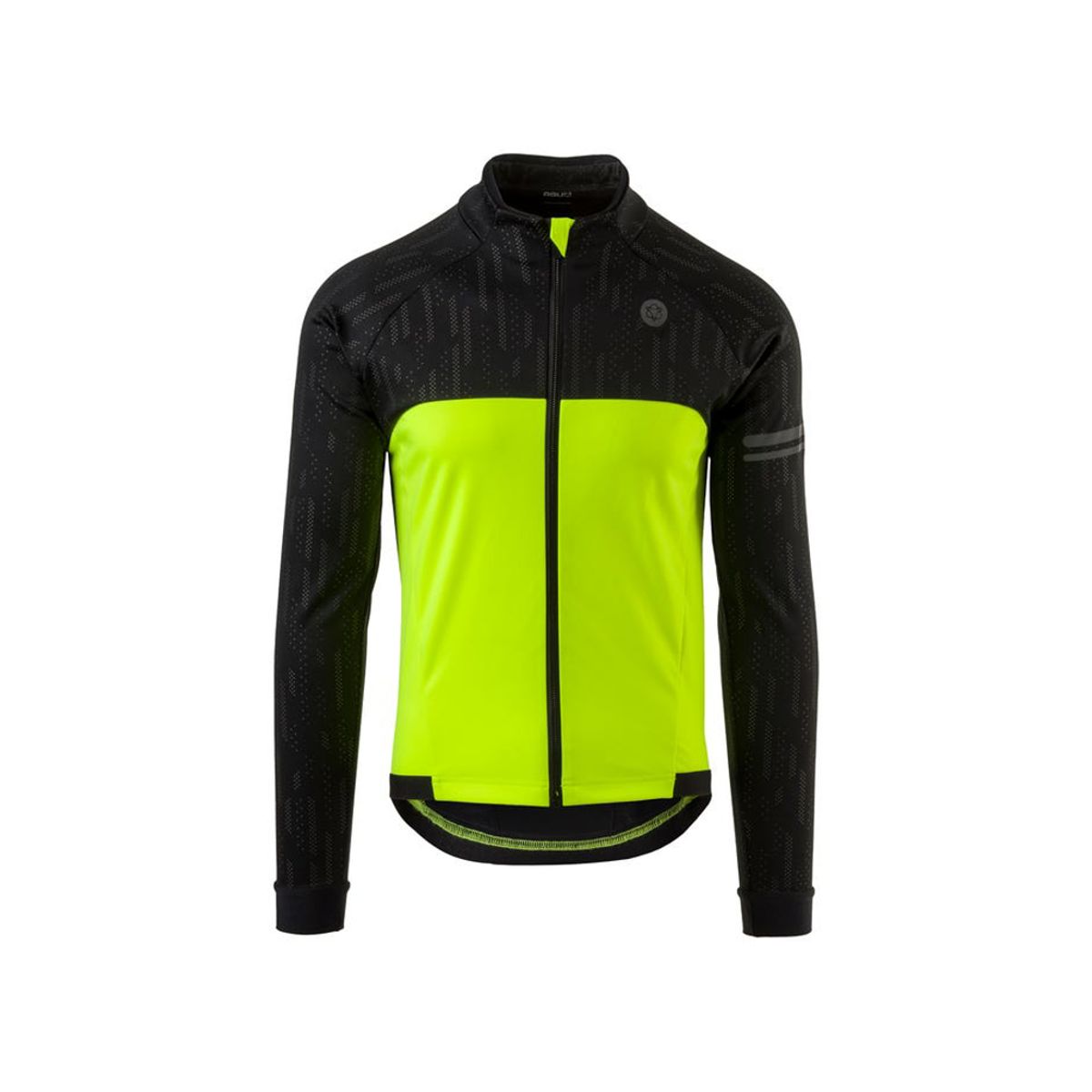 AGU Cykeljakke - Winter - Essential - HI-VIS - Sort/Gul - Str. M