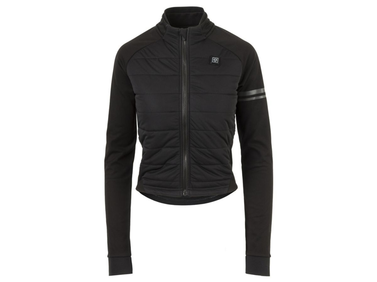 AGU Deep Winter Heated Jacket - Dame cykeljakke med varmezoner - Sort - Str. L