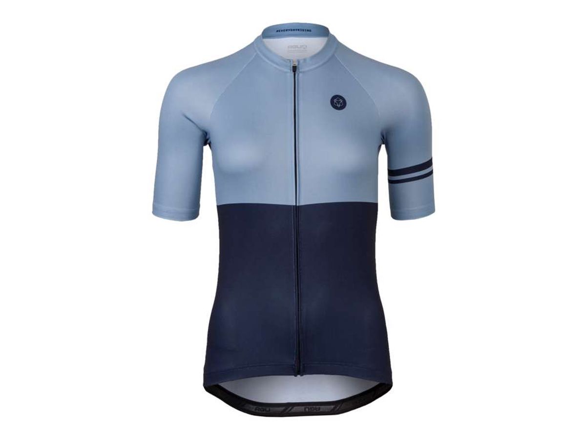 AGU Duo Essential - Cykeltrøje - K/Æ - Dame - Blå/Navy - Str. 2XL