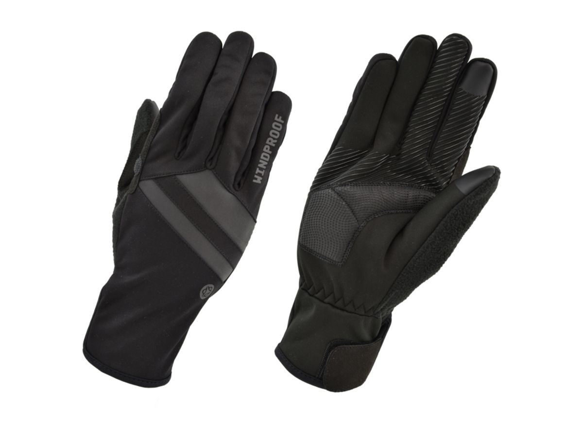 AGU Essential Windproof - Cykelhandsker - Sort - Str. L