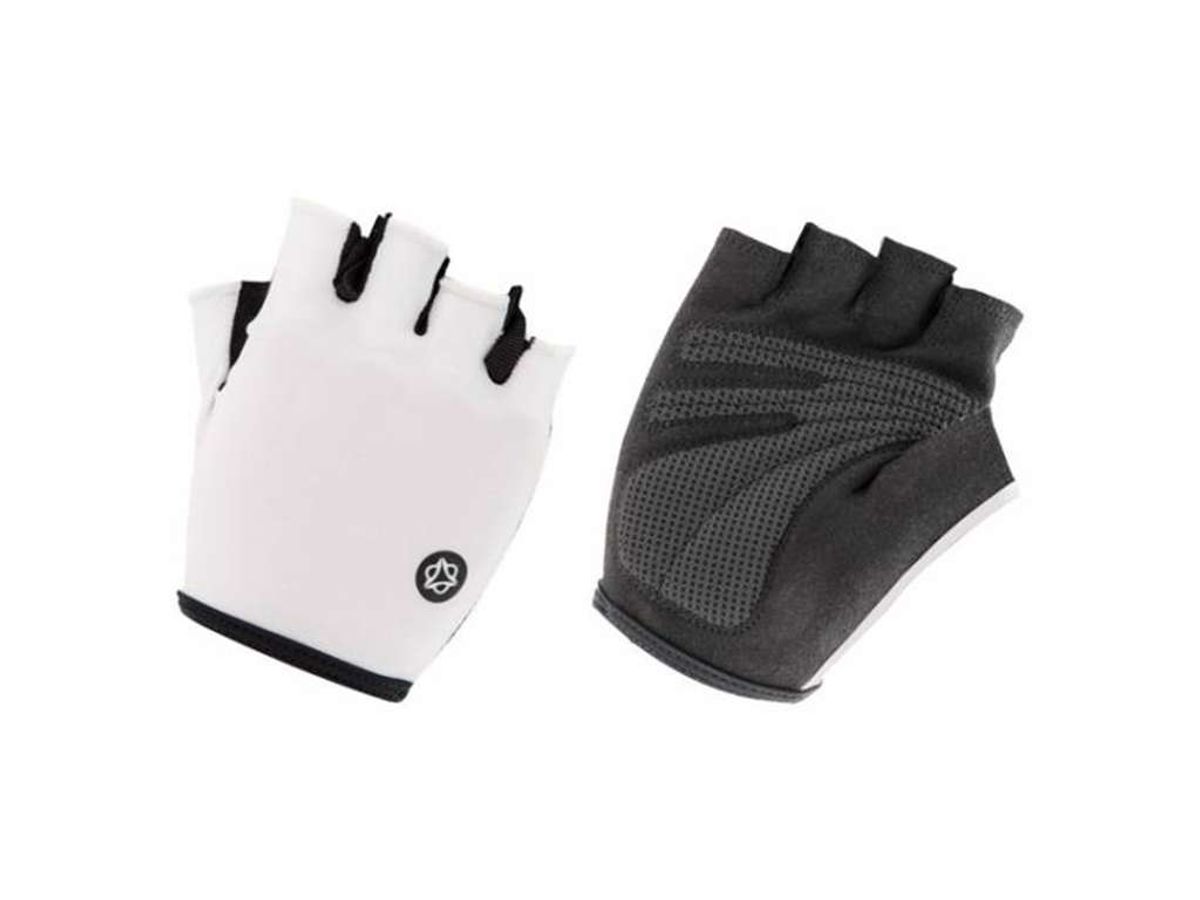 AGU Gloves Essential Gel - Cykelhandsker med Gel-puder - Hvid - Str. 2XL