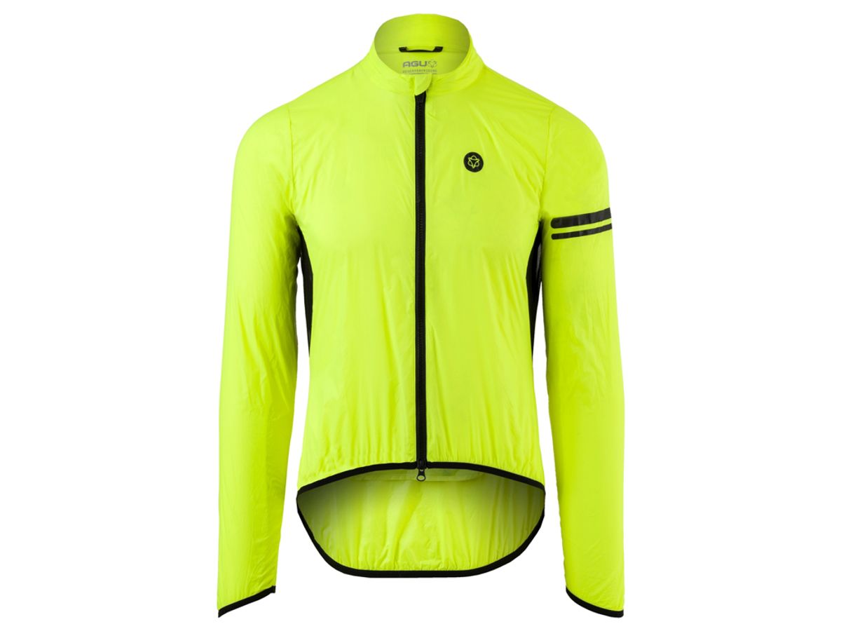 AGU Jacket Essential Wind - Vindjakke - Neon Gul - Str. L