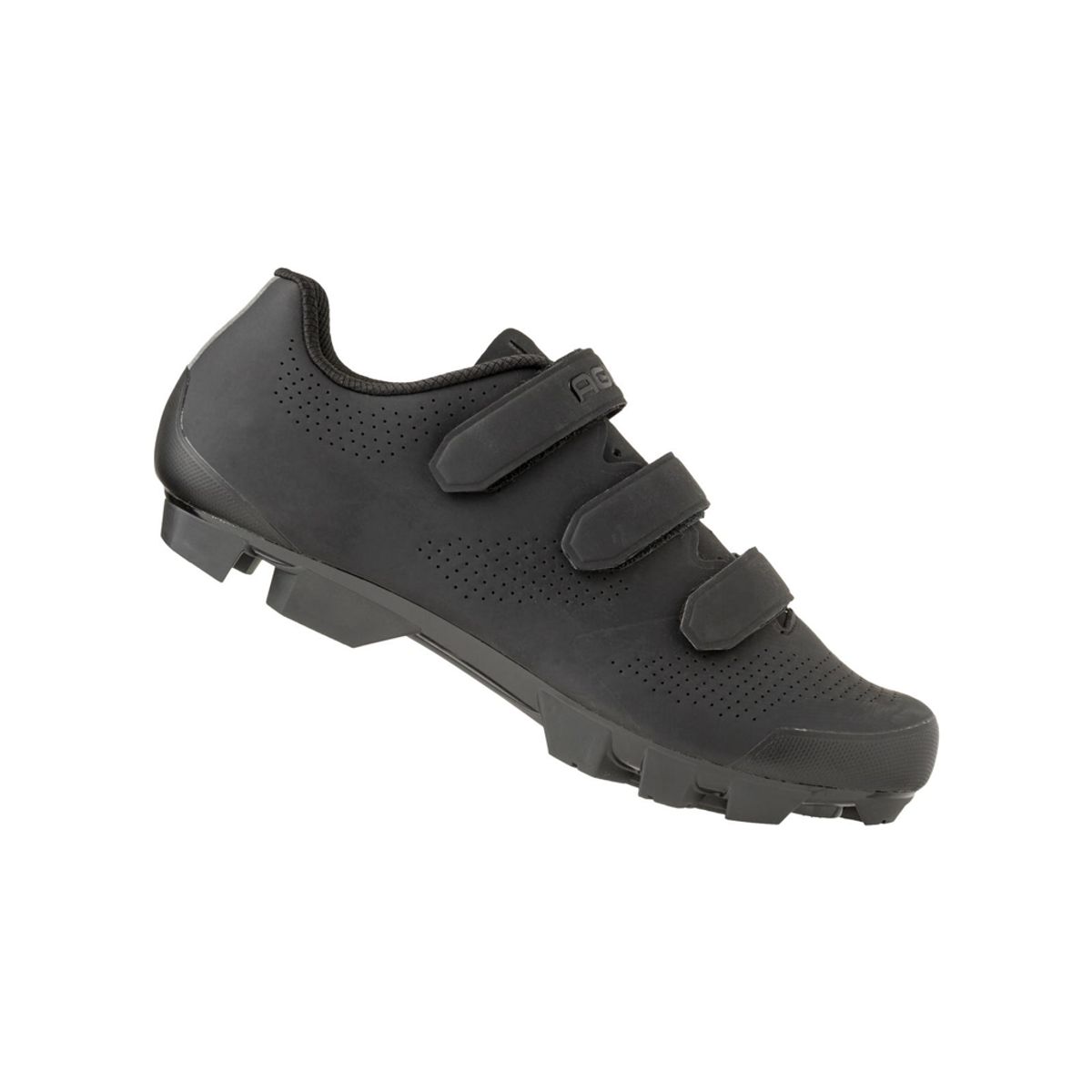 AGU M410 - Cykelsko MTB - Velcro - Sort - Str. 42