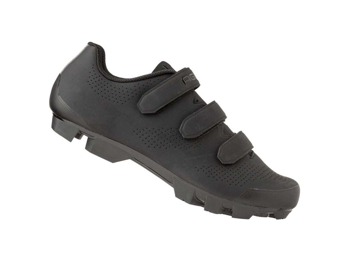 AGU M410 - Cykelsko MTB - Velcro - Sort - Str. 46