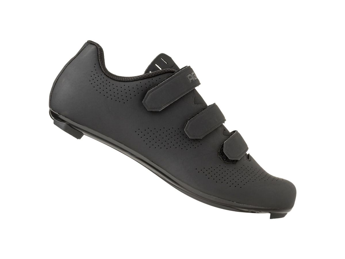 AGU R410 - Cykelsko Road - Velcro - Sort - Str. 41