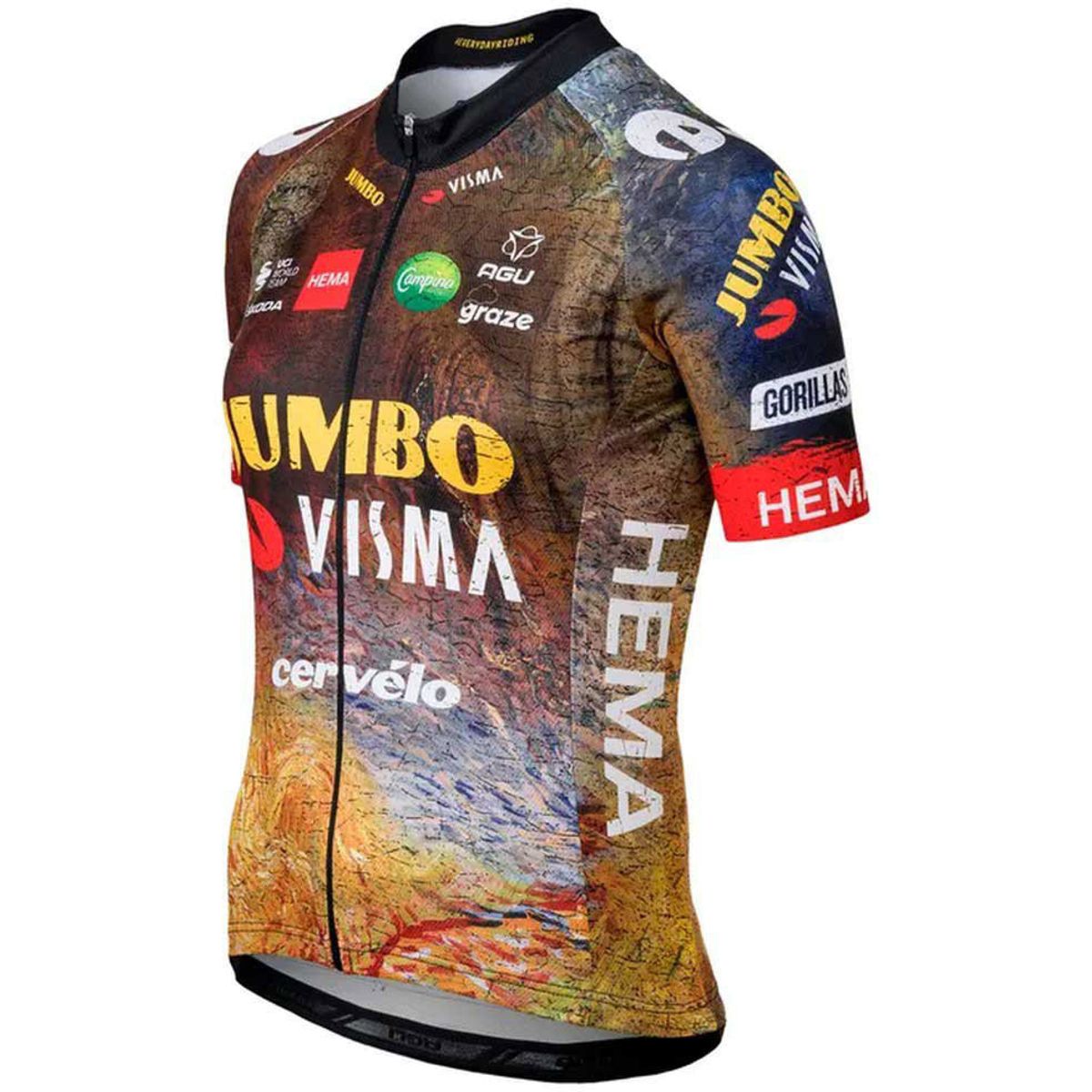 Agu Team Jumbo-Visma Replica 2023 - Vingegaard Jersey