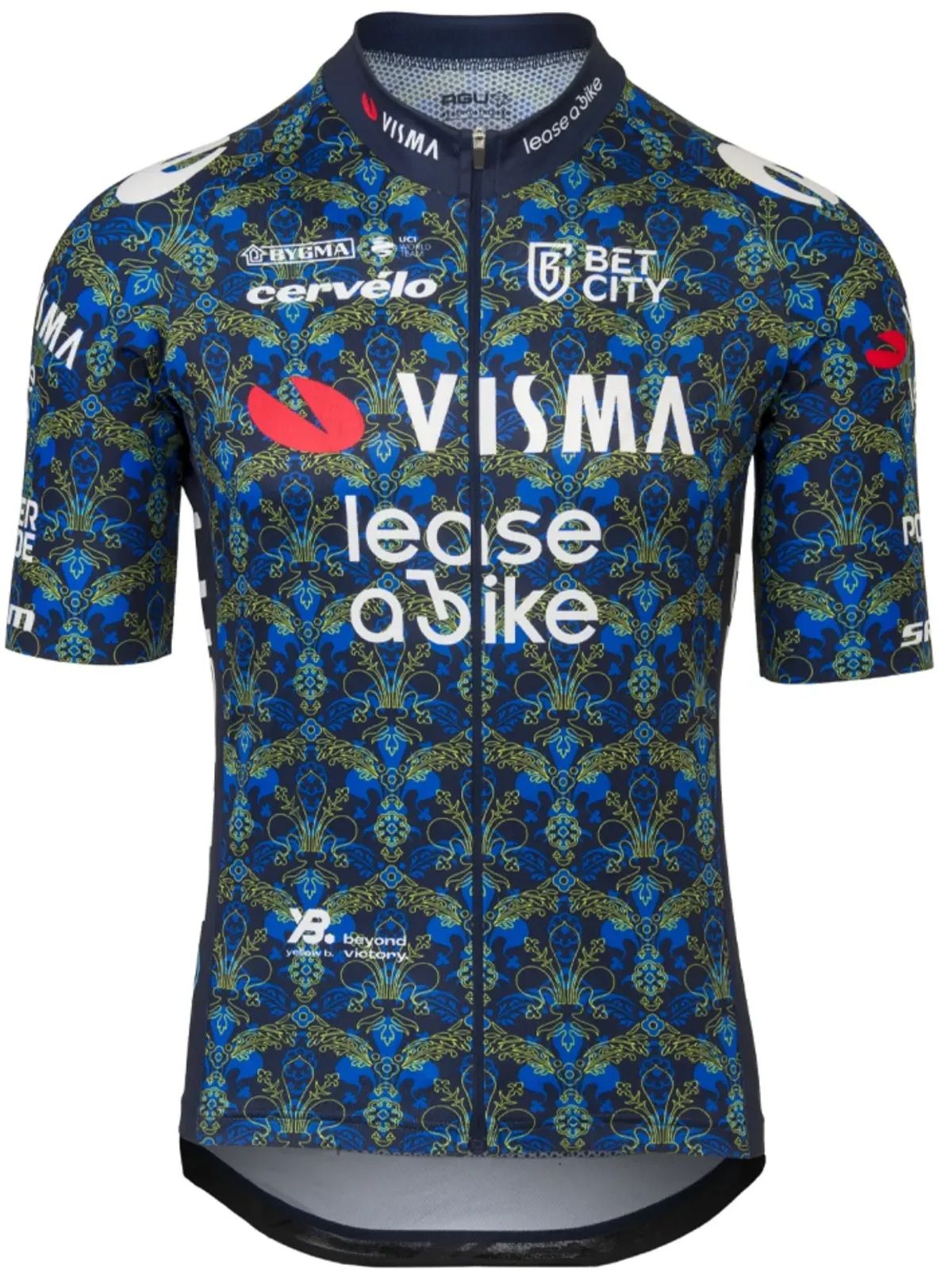 Agu Team Visma - Lease a Bike TDF Replica Jersey 2024 - Cykeltrøje