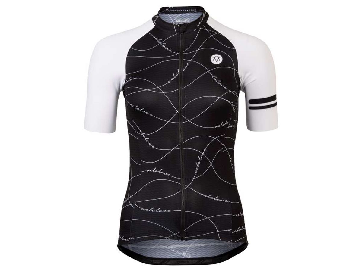 AGU Velo Wave Essential - Cykeltrøje - K/Æ - Dame - Sort - Str. L