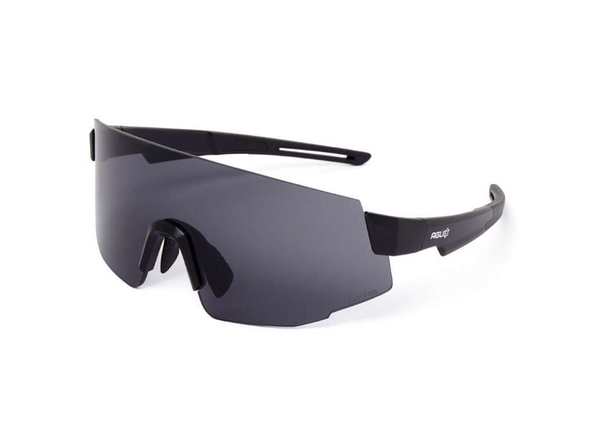 AGU Vigor Løbe- og Cykelbrille - Anti Fog Linser - Sort