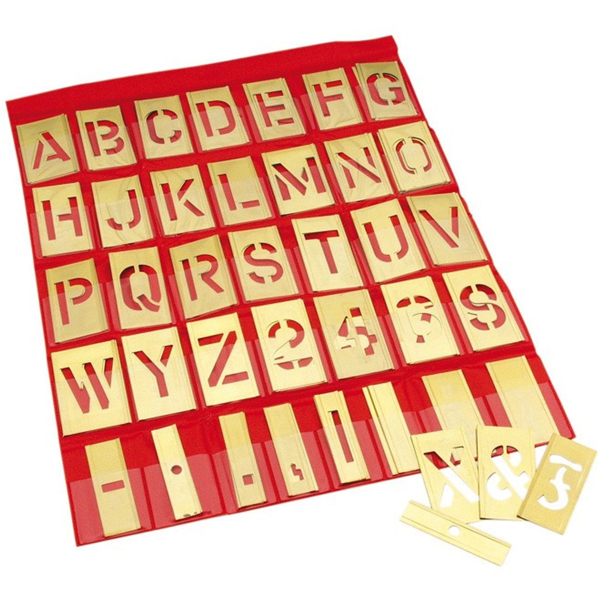 AH 5802 Stencil Set - 76 dele