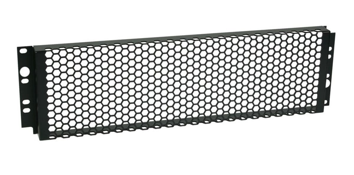 AH 87447 "Nixpille" ventilations rackpanel - 19"/3unit