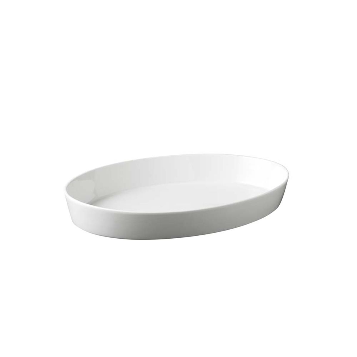 Aida - aroma gastro de luxe - ovalt fad, hvid, 30 cm