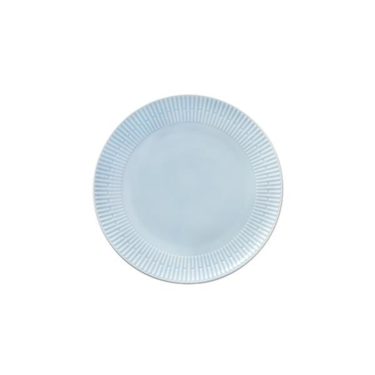 Aida - Frokosttallerken relief light blue 1 stk. 22 cm.