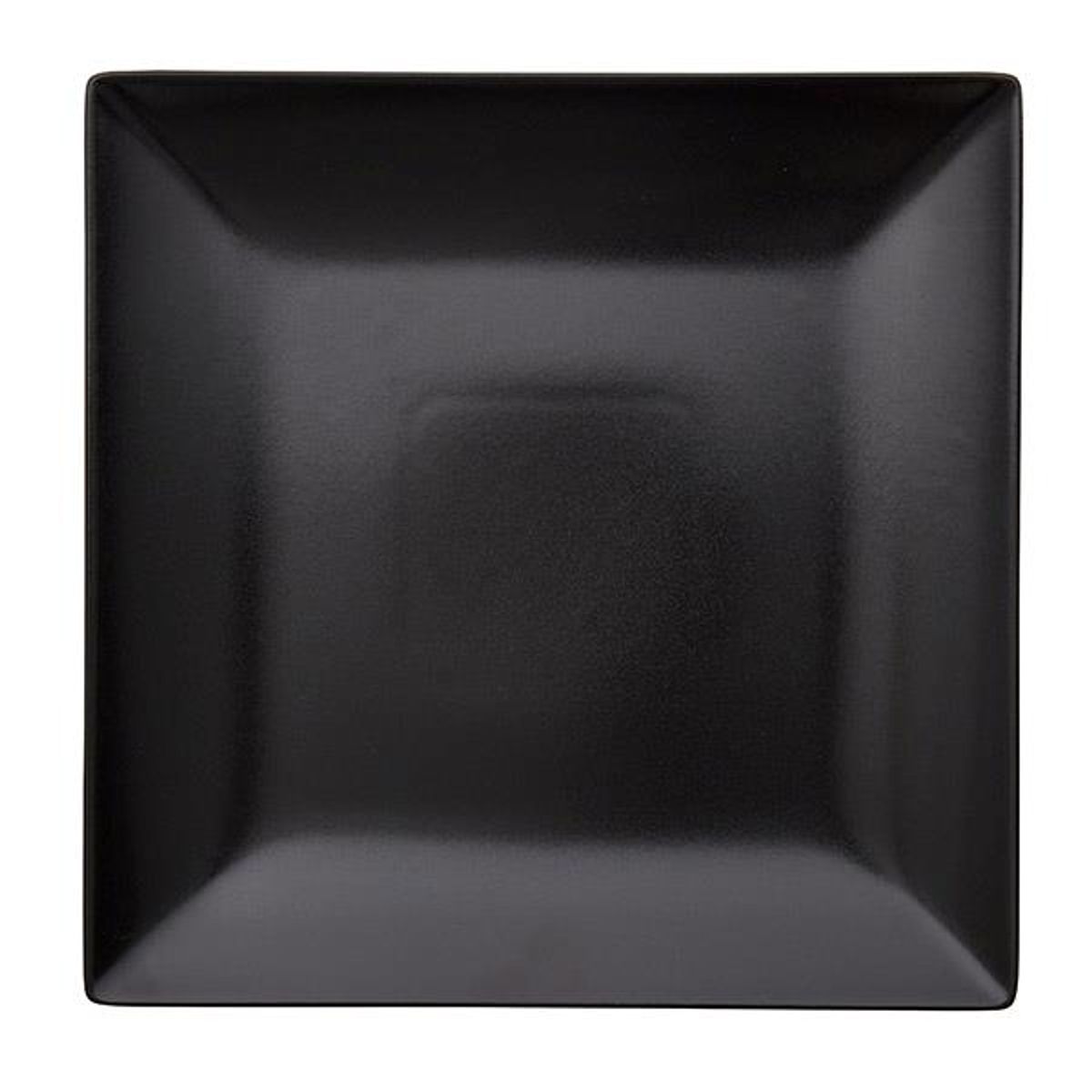 Aida - Quadro - flad tallerken black 1 stk 26x26 cm