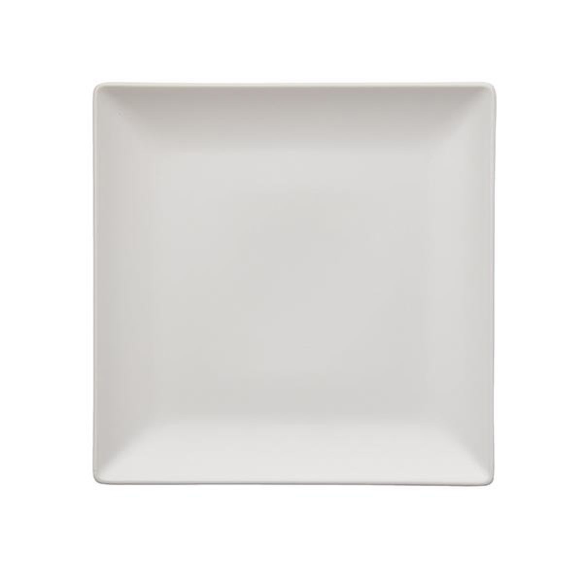 Aida - Quadro - flad tallerken white 1 stk 21x21 cm