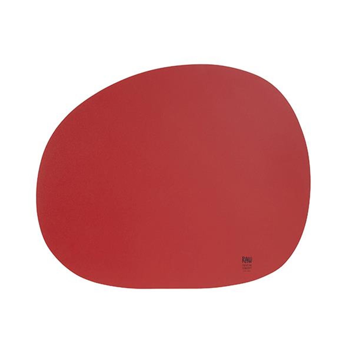 Aida - RAW Silicone - dækkeserviet very bery red 1 stk