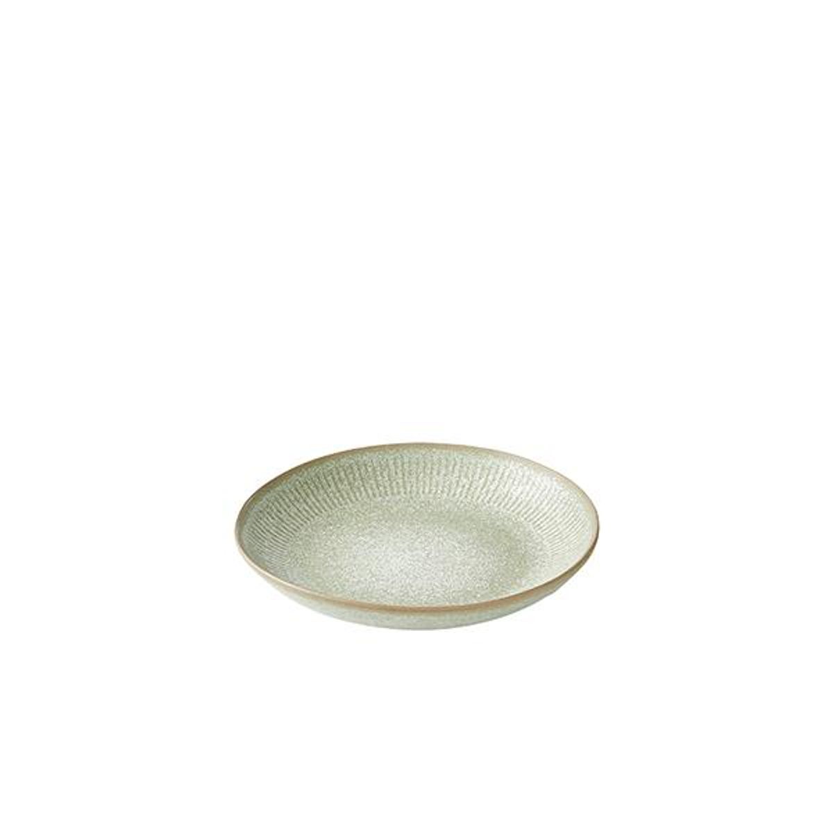 Aida - Relief - suppe tallerken green 1 stk 22 cm