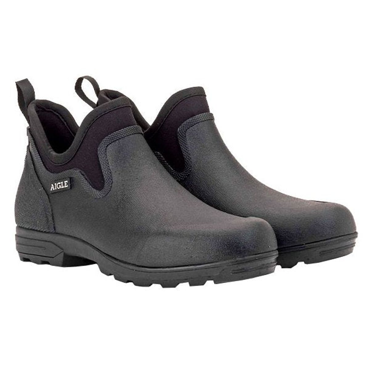 Aigle - Lessfor Plus korte gummistøvler, 37879 - 84-0109 - Sort - 37