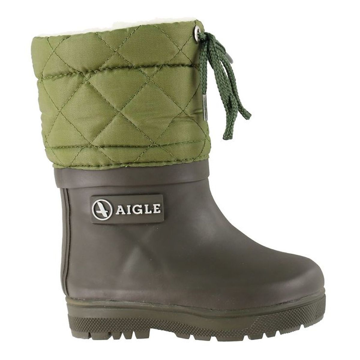 Aigle Termostøvler - Woody Warm - Kaki