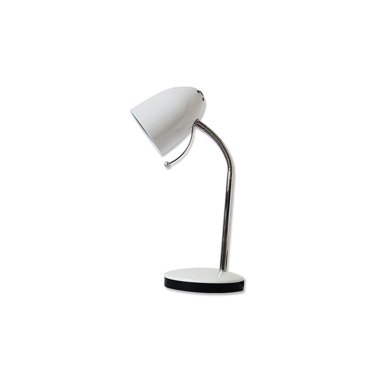 Aigostar bordlampe med flex-arm til E27, 230V (H 350 mm) i hvid