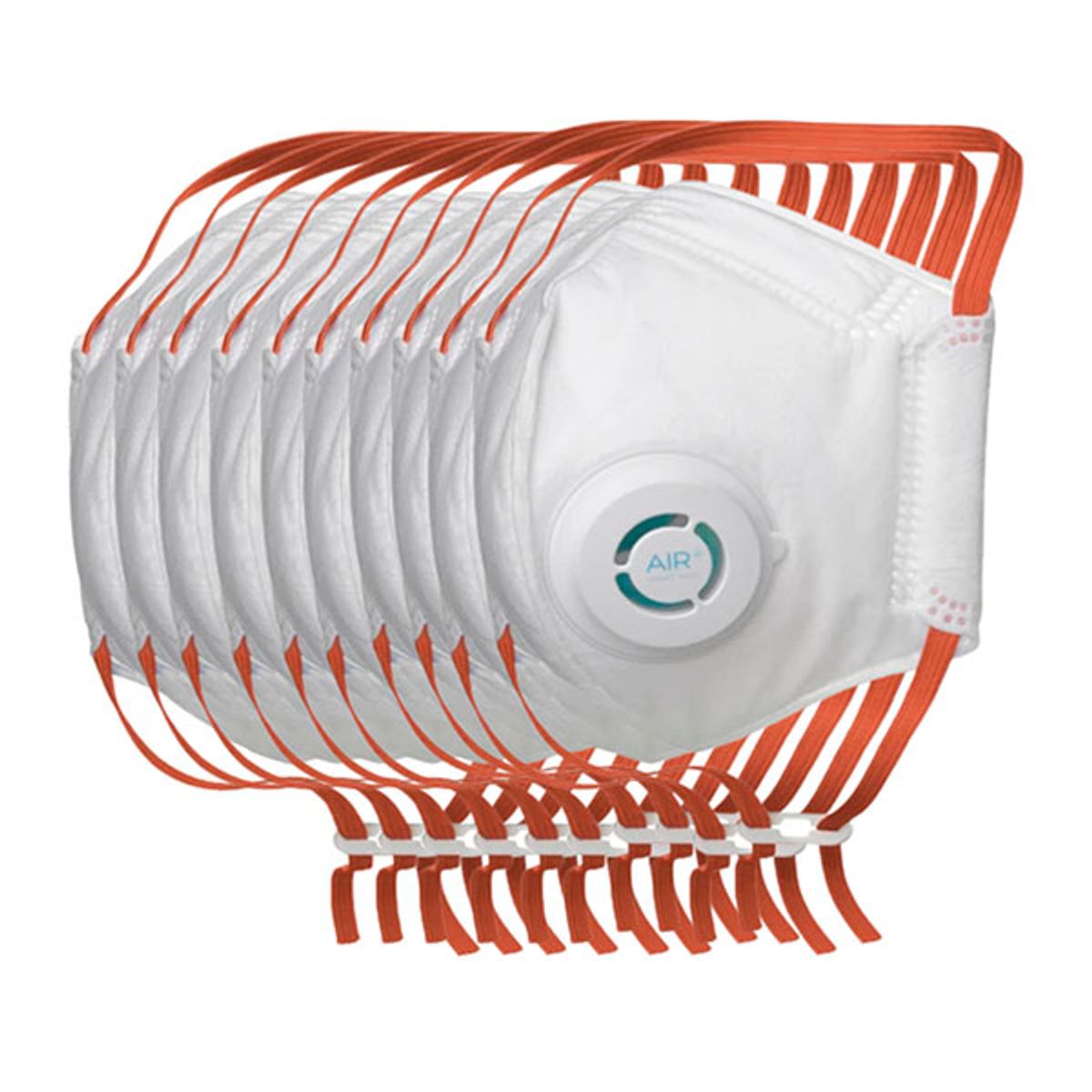 Air+ støvmaske med ventilator FFP2 - 10 ...