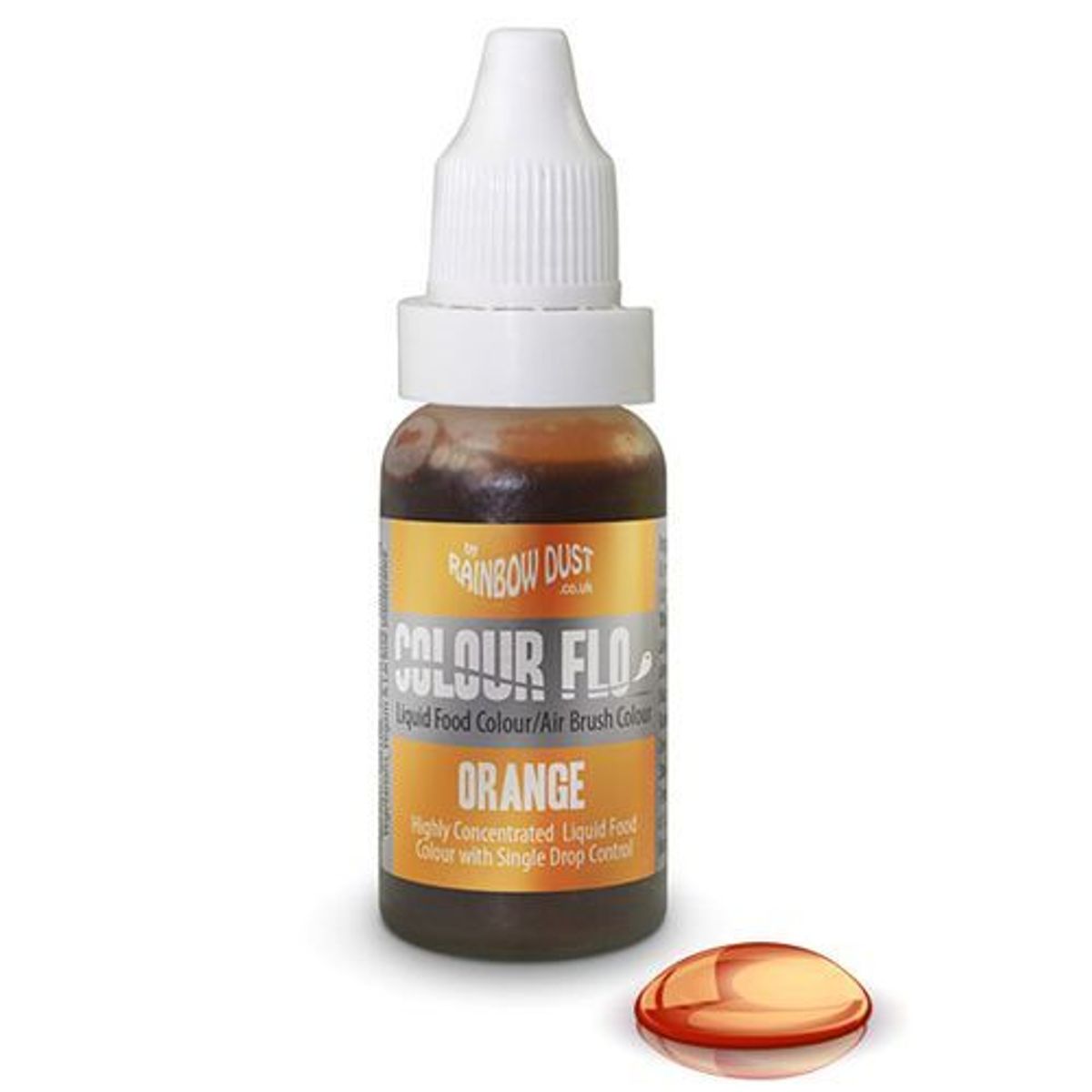 Airbrush farve orange - 16 ml