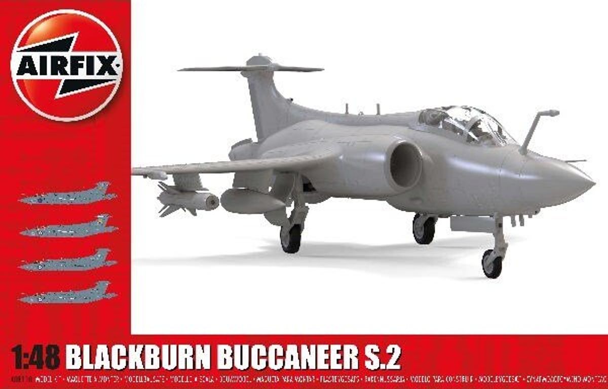 Airfix - Blackburn Buccaneer Fly Byggesæt - 1:48 - A12012