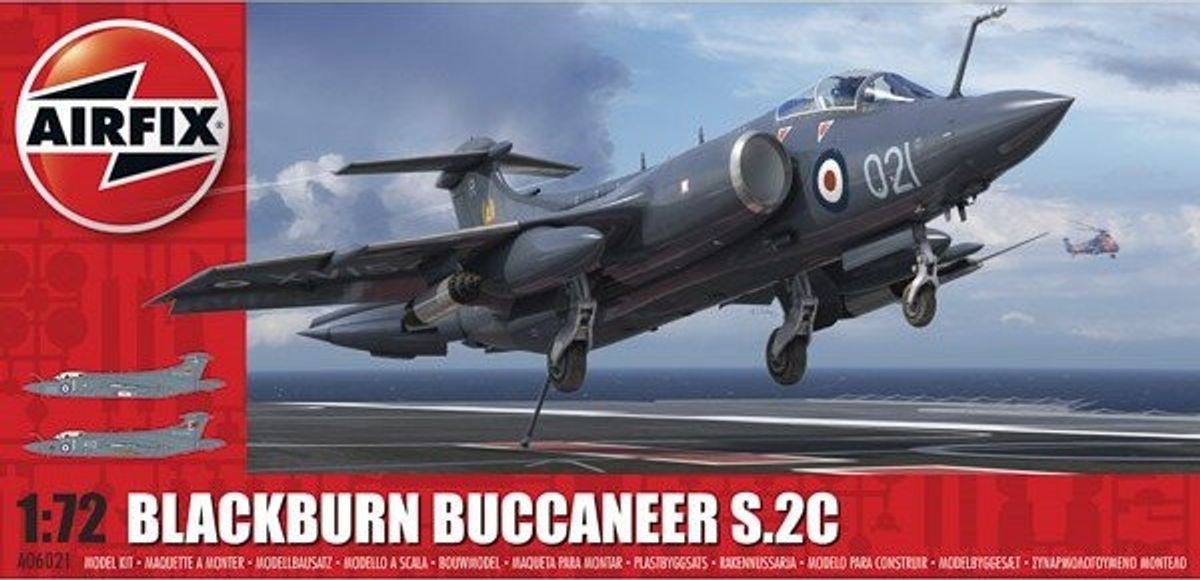 Airfix - Blackburn Buccaneer Fly Byggesæt - 1:72 - A06021