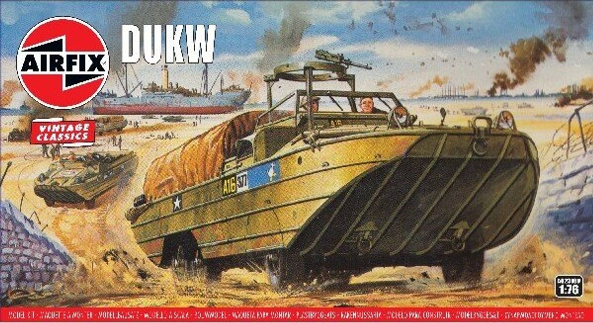 Airfix - Dukw Lastbil Byggesæt - 1:76 - A02316v