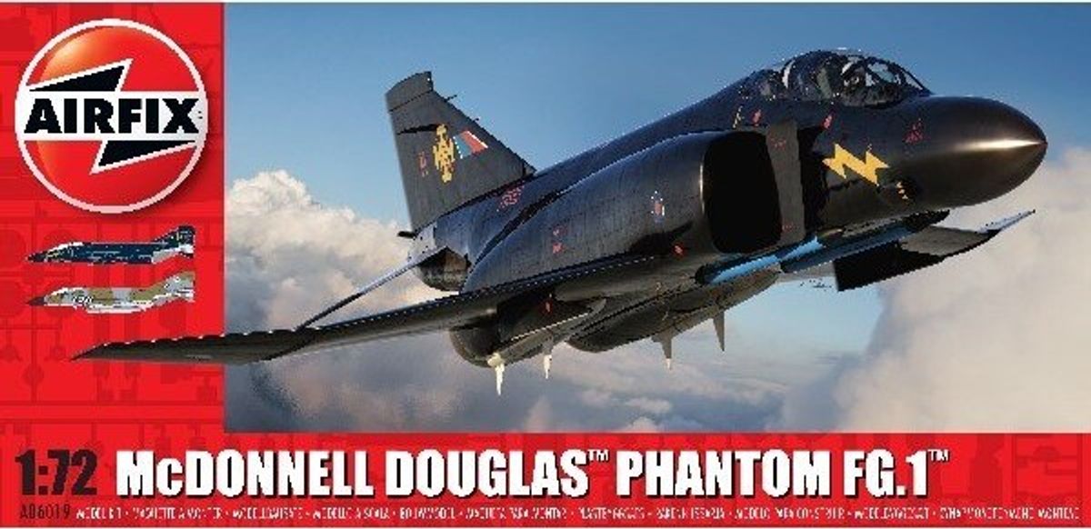 Airfix - Mcdonnell Douglas Phantom Fg.1 Fly Byggesæt - 1:72 - A06019