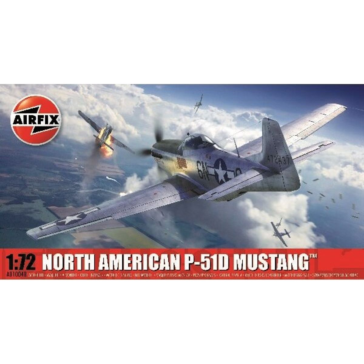 Airfix - North American P-51d Mustang - 1:72 - A01004b