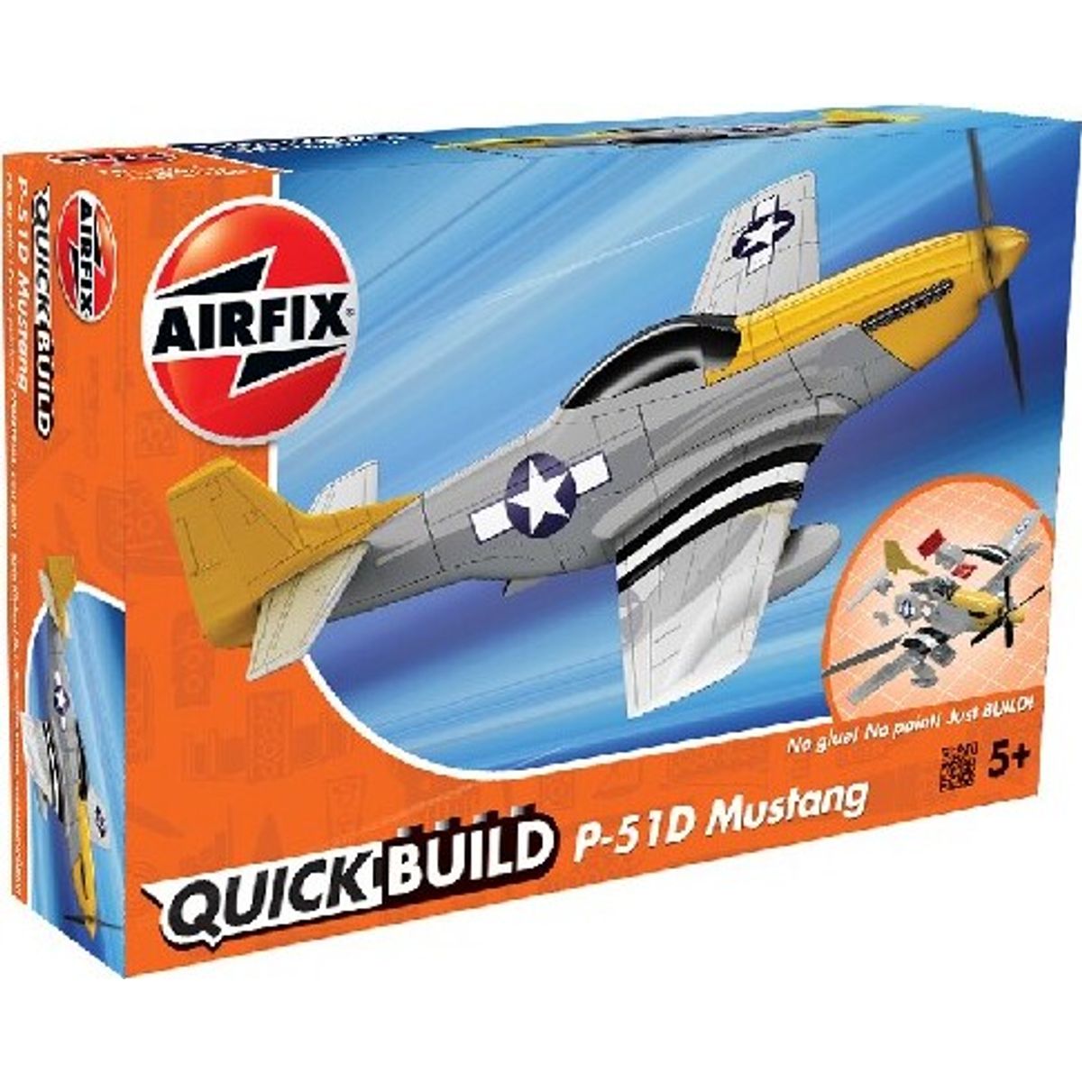 Airfix - Quick Build - P-51d Mustang - J6016